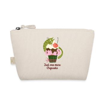 Just One More Cupcake Cute Cat Funny Dessert Lover - Organic Pouch - nature - Front
