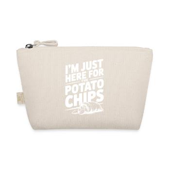 Je suis juste là pour les chips - Trousse biologique - nature - Devant