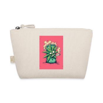 Feuille verte dans un charme de bang - Trousse biologique - nature - Devant