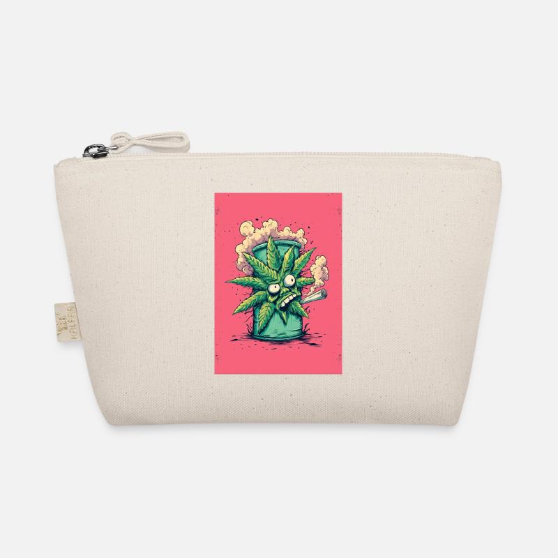Feuille verte dans un charme de bang Trousse biologique