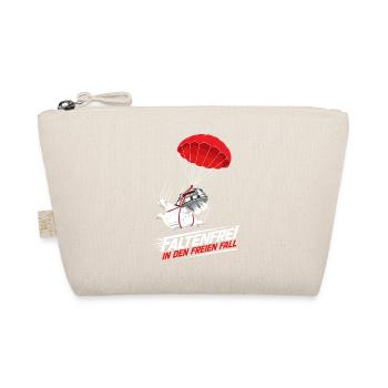 Fallschirm Bügeln Extremsport - Bio-Täschchen - Natur - Vorne