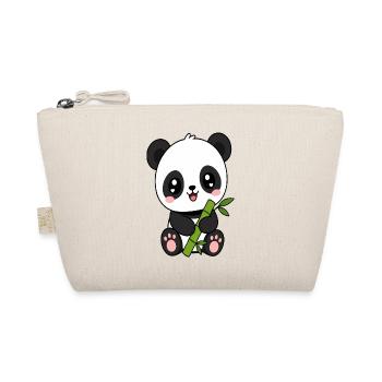Charme Panda Bamboo - Trousse biologique - nature - Devant
