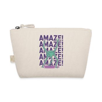Rocky Amaze Alien Greeting - Organic Pouch - nature - Front
