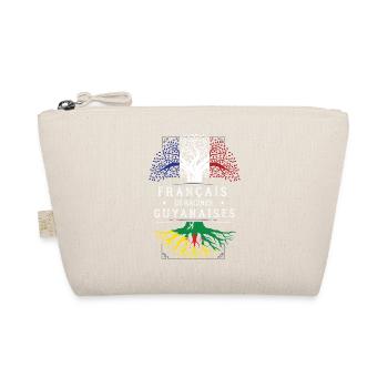 Francais De Racines Guyanaises T-Shirt Cadeau H... - Trousse biologique - nature - Devant