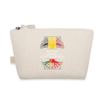 Belge De Racines Portugaises T-Shirt Cadeau Humour - Trousse biologique - nature - Devant