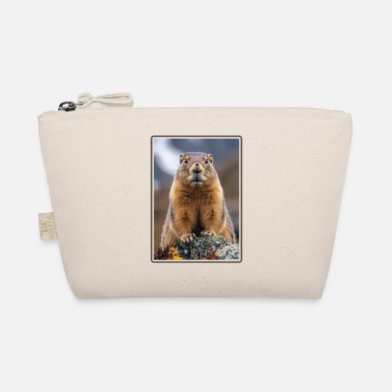 Murmeltiere Murmeltier Bio-Täschchen