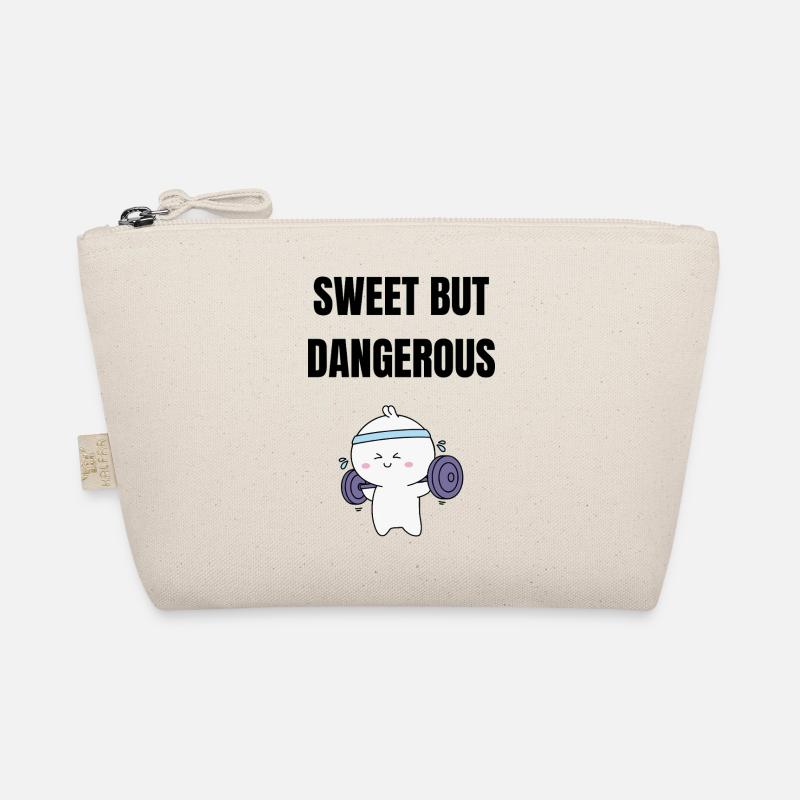 Süß, aber gefährlich - Sweet but danger Bio-Täschchen