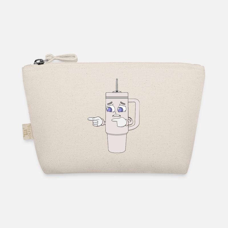 Besorgtes Shaker-Cup-Maskottchen Bio-Täschchen