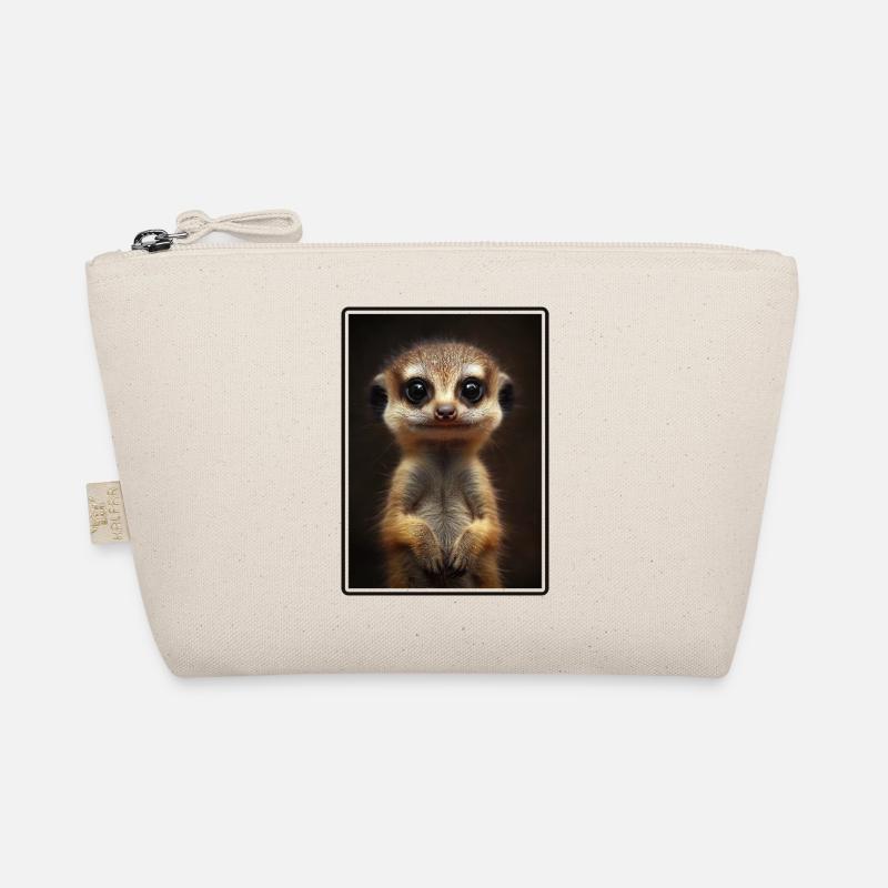 Meerkat Erdmännchen Bio-Täschchen