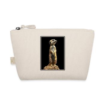Meerkat Erdmännchen - Bio-Täschchen - Natur - Vorne