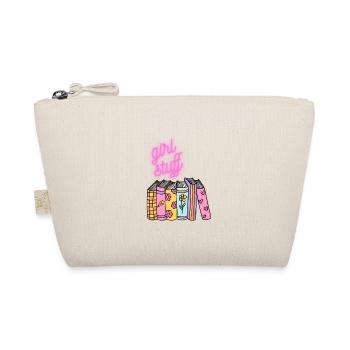 Girl Stuff Book Colour Magic - Organic Pouch - nature - Front