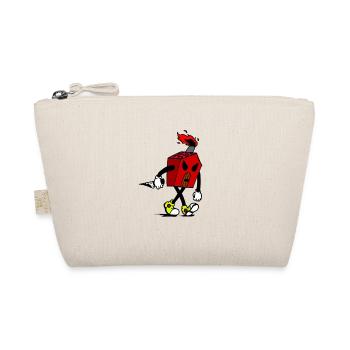 Angry house - Organic Pouch - nature - Front