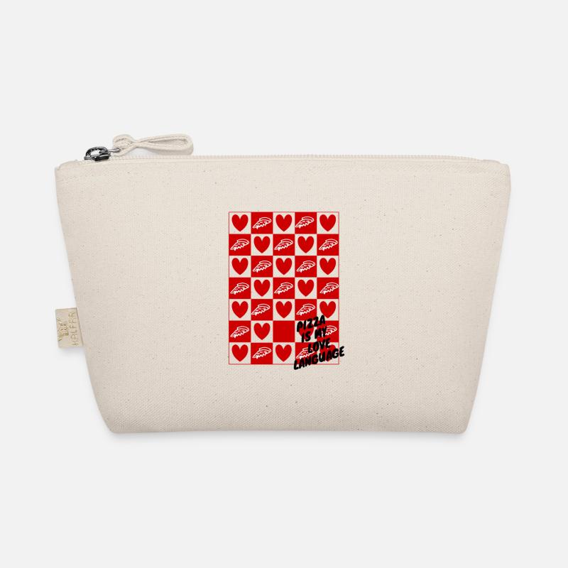 Damier Cœurs et Pizza Trousse biologique