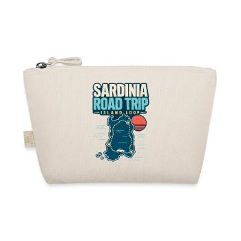 Road Trip Gifts Sardinia Island Loop Adventure - Organic Pouch - nature - Front