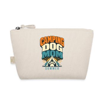 Camping-Hunde-Mama Sommerabenteuer-Liebhaberin - Bio-Täschchen - Natur - Vorne
