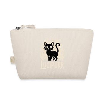 Lucipurr Flame Cat Illustration - Organic Pouch - nature - Front
