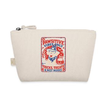 Pawsitive Vibes Halloween Dog - Organic Pouch - nature - Front