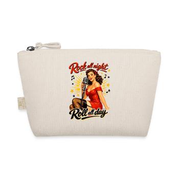 Pin-Up Girl dans le style rétro rockabilly - Trousse biologique - nature - Devant