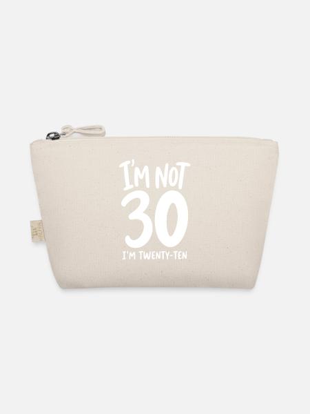 I'm not 30 I'm Twenty-Ten - Bio-Täschchen - Natur