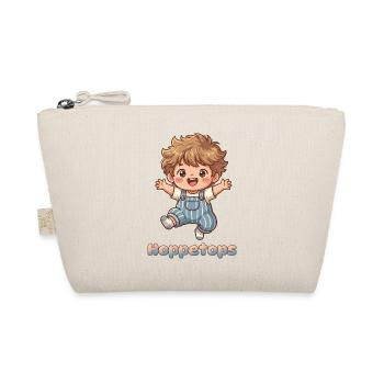 Plattdüütsch Edition: Hoppetopps (m) - Organic Pouch - nature - Front