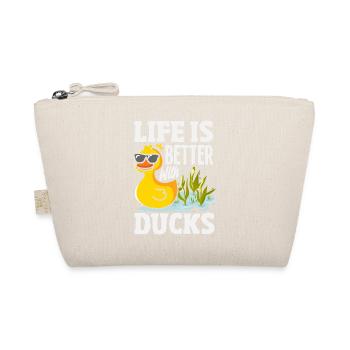 Motifs drôles de canards Citons amoureux de canards - Trousse biologique - nature - Devant