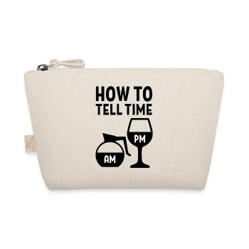 Comment lire l’heure - Café du matin - Vin du soir - Trousse biologique - nature - Devant