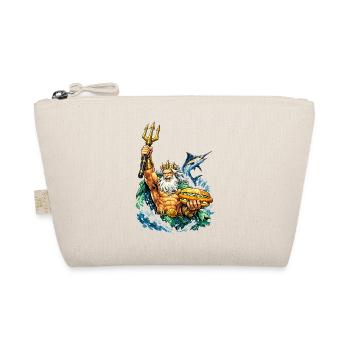 Neptune with fish sandwiches - Organic Pouch - nature - Front