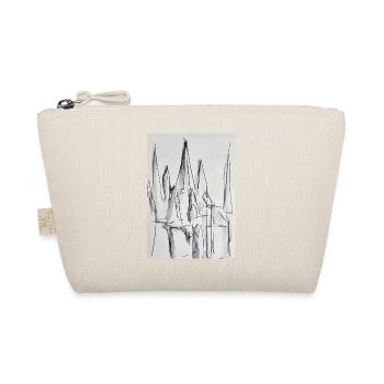 Silhouette de la ville en noir et blanc - Trousse biologique - nature - Devant