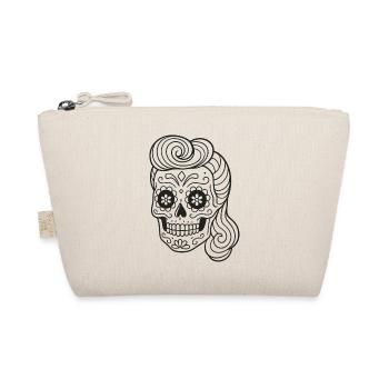 Page de coloriage Totenkopf_Rockabilly coiffure mexicaine - Trousse biologique - nature - Devant