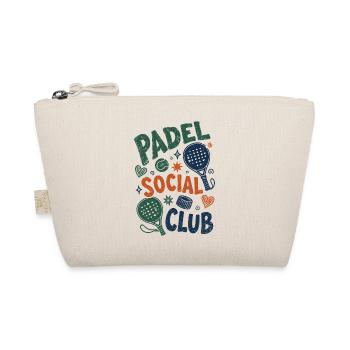 Vintage Padel Social Club - Bio-Täschchen - Natur - Vorne