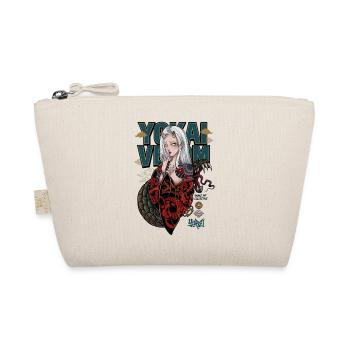 Yokai Serpent Oni Girl Japanese Streetwear Art - Organic Pouch - nature - Front