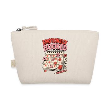 Emotionally Booked – Calendar Chaos - Organic Pouch - nature - Front