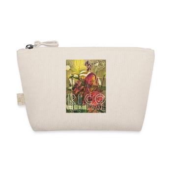 Puerto Rico Festival Retro Tropical Print - Organic Pouch - nature - Front