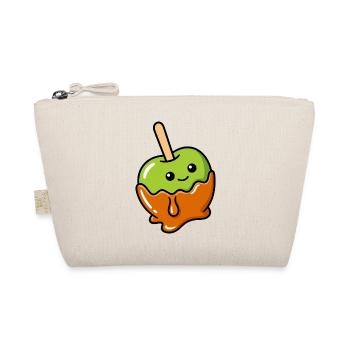 Kawaii Grüner Apfelkaramell Tropf - Bio-Täschchen - Natur - Vorne