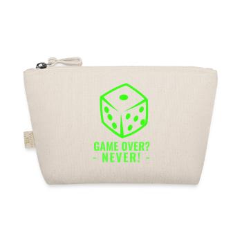 GAME OVER? - NEVER! - Bio-Täschchen - Natur - Vorne