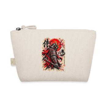 Samurai Krieger – Japanischer Ehrenkodex - Bio-Täschchen - Natur - Vorne