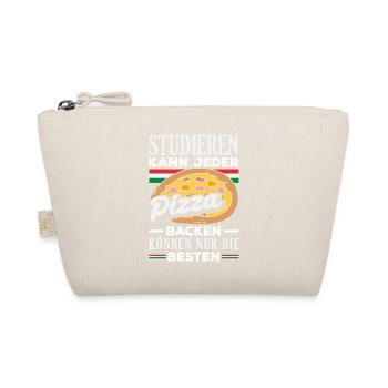 Pizza Backen Können Nur Die Besten - Bio-Täschchen - Natur - Vorne