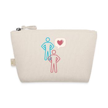 Reden wir von Liebe - Bio-Täschchen - Natur - Vorne