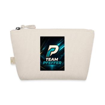 Pfeffer Team Logo Familienname Nachname Fimrma - Bio-Täschchen - Natur - Vorne