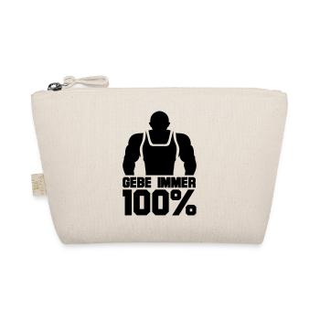 Bodybuilder - Bio-Täschchen - Natur - Vorne
