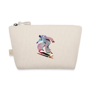 Skateboarder - Bio-Täschchen - Natur - Vorne