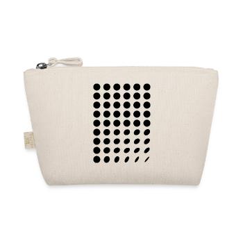 Dots-Muster - Bio-Täschchen - Natur - Vorne