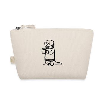 Otter Graphic - Bio-Täschchen - Natur - Vorne