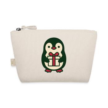Pinguin Geschenk Clipart - Bio-Täschchen - Natur - Vorne