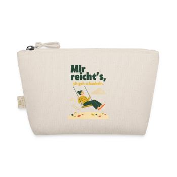 Mir reicht's, ich geh schaukeln Herbst - Bio-Täschchen - Natur - Vorne