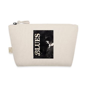 Gents Noir Vintage Blues Man - Bio-Täschchen - Natur - Vorne