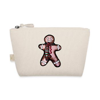 Scarfed Lebkuchen-Held - Bio-Täschchen - Natur - Vorne