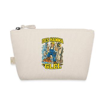 Des hamma glei Handwerker - Bio-Täschchen - Natur - Vorne
