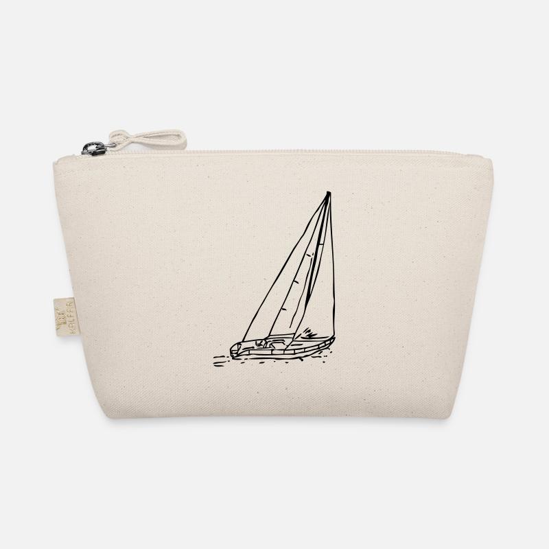 sailboat1 - Bio-Täschchen - Natur