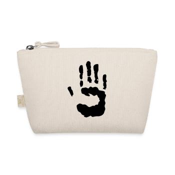 trace hand - Organic Pouch - nature - Front